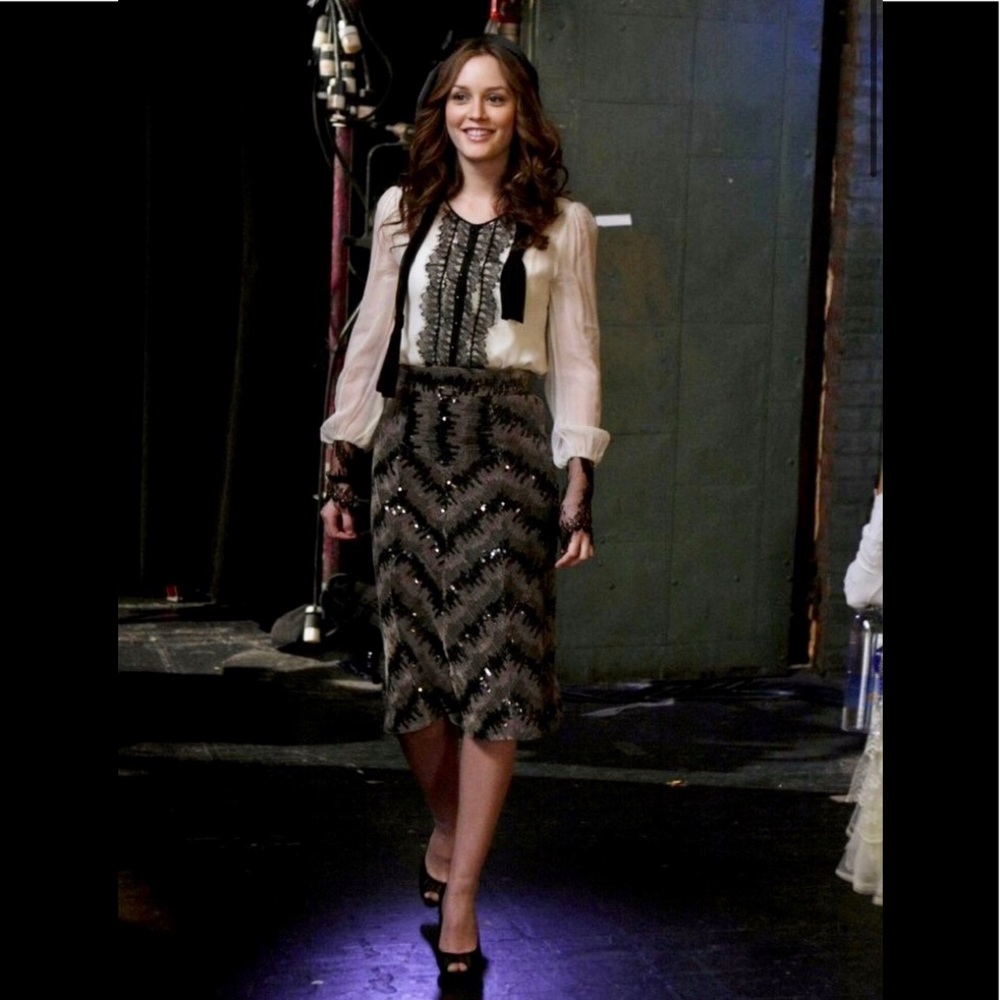 DVF skirt ASO Gossip Girl